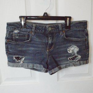Women's Ripped Jean Shorts